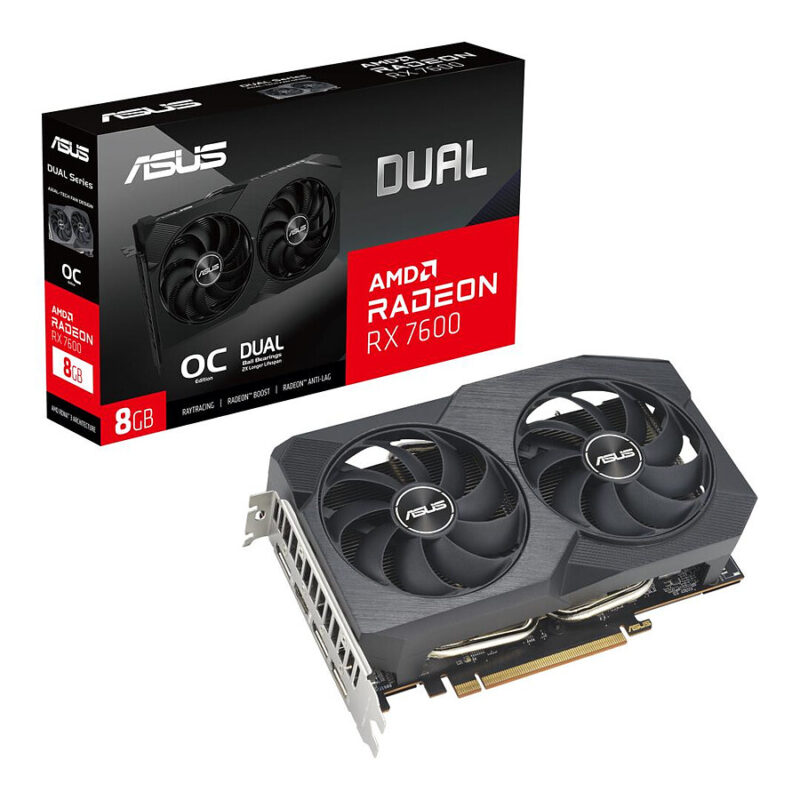 Asus Radeon RX 7600 XT Dual OC