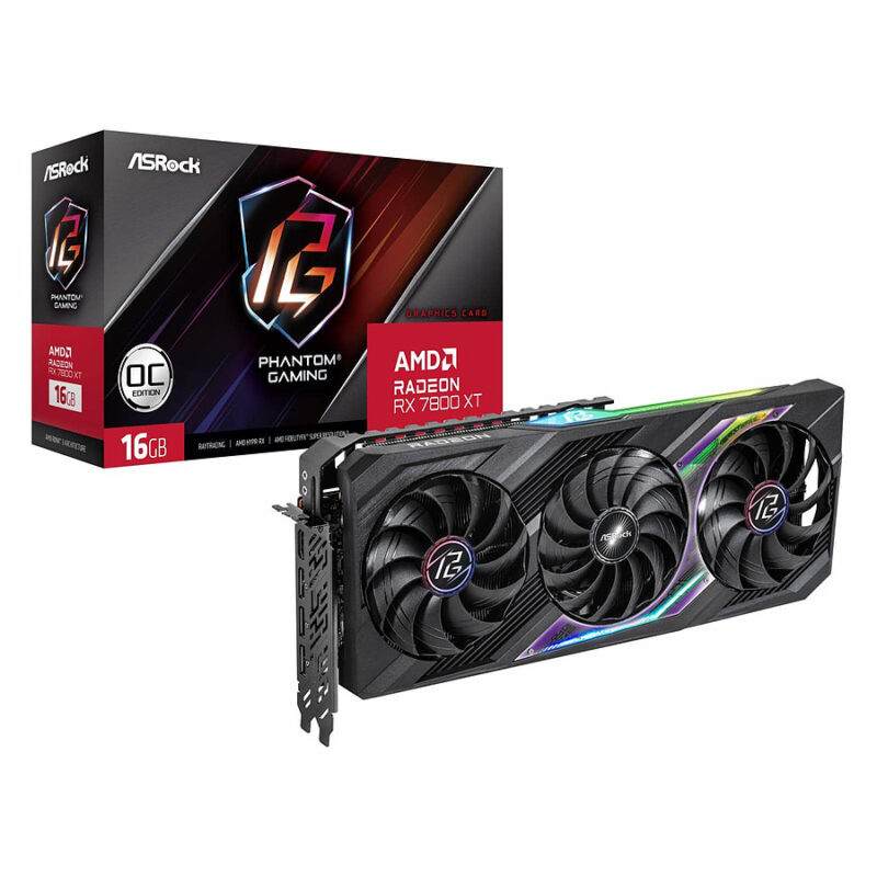 ASRock Radeon RX 7800 XT Phantom Gaming 16GB OC
