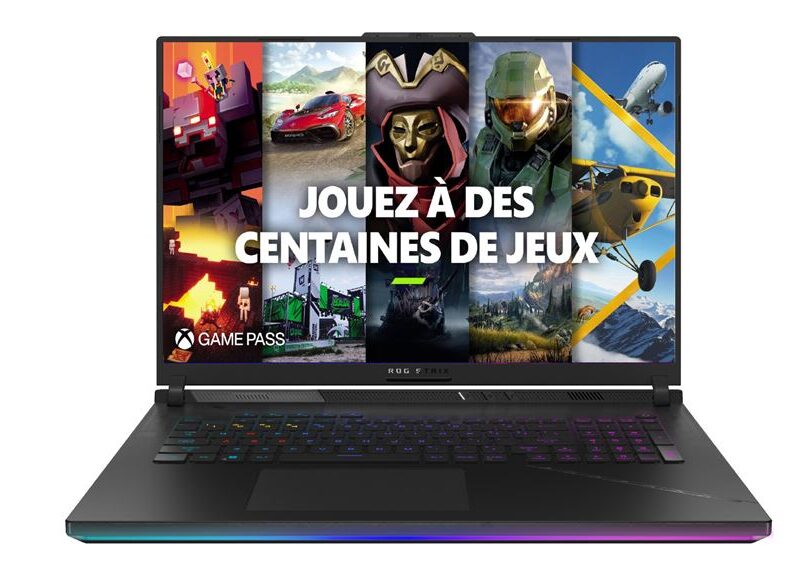 PC Portable Gaming Asus ROG Strix SCAR G834JZ-N6004W 18" WQXGA 240 Hz Intel Core i9 32 Go RAM 1 To SSD Nvidia GeForce RTX 4080 TGP 175W Noir